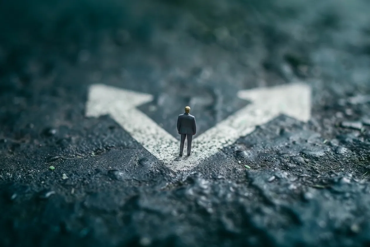 Profissional escolhendo software sob medida